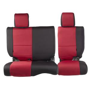 Smittybilt - Smittybilt NEOPRENE SEAT COVER SET FRONT/REAR - RED 07 JK 4DR 471830 - Image 2