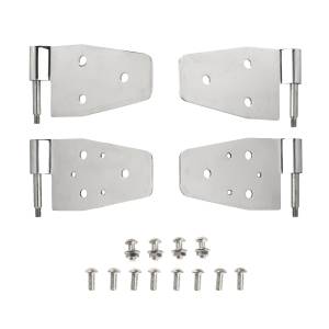 Smittybilt - Smittybilt Door Hinges - Stainless Steel - Set Of 4 - For Half Steel Doors 7441 - Image 1