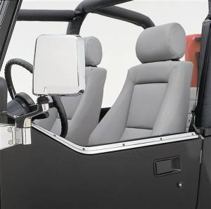 Smittybilt - Smittybilt Half Door Retaining Channel - Stainless Steel 7497 - Image 2