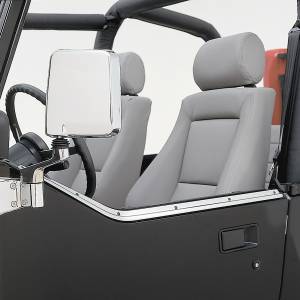 Smittybilt - Smittybilt Half Door Retaining Channel - Stainless Steel 7497 - Image 6