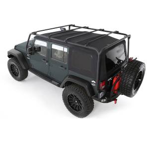 Smittybilt - Smittybilt SRC Roof Rack - 300 Lb Rating - Black Textured 76717 - Image 1