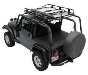 Smittybilt - Smittybilt SRC Roof Rack - 300 Lb Rating - Black Textured 76717 - Image 3