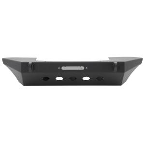 Smittybilt - Smittybilt SRC Classic Front Bumper W/Winch Plate - Black Textured 76743 - Image 1