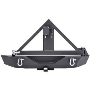 Smittybilt - Smittybilt XRC RR BUMP W HITCH TIRE JK 2/4DOOR 76856 - Image 1
