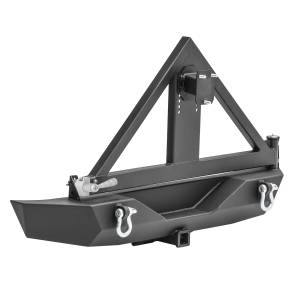 Smittybilt - Smittybilt XRC RR BUMP W HITCH TIRE JK 2/4DOOR 76856 - Image 3