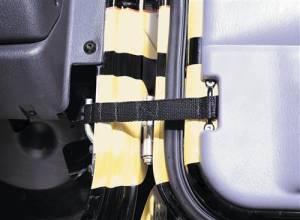 Smittybilt - Smittybilt Door Strap - Adjustable - Pair - Black 769401 - Image 1