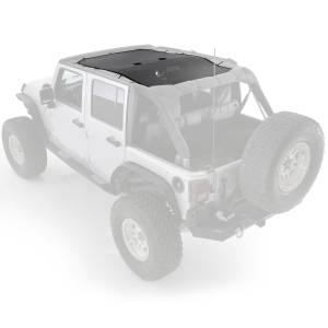 Smittybilt - Smittybilt 07 - 18 JEEP WRANGLER JK 4-DOOR CLOAK EXTENDED MESH TOP 95500 - Image 1