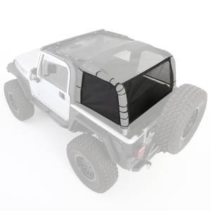 Smittybilt - Smittybilt 97 - 06 JEEP WRANGLER TJ CLOAK EXTENDED MESH SIDES/REAR 95601 - Image 1