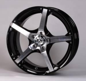 TrailFX - TrailFX 16x7 5x100mm 40mm Offset 60 Coni Seat Lug 73.00 CB Cast Alum Gloss Black 210675140 - Image 3