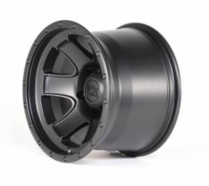 TrailFX - TrailFX 15x10 5x139.7mm -44mm Offset 60 Coni Seat Lug 106.50 CB Cast Alum Satin Black 302-5185SB - Image 3