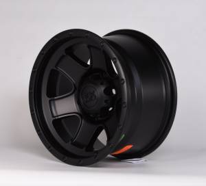 TrailFX - TrailFX 15x8 6x139.7mm -19mm Offset 60 Coni Seat Lug 108.00 CB Cast Alum Satin Black 302-5883SB - Image 3