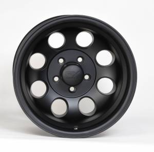 TrailFX - TrailFX 15x10 5x114.3mm 60 Coni Seat Lug -46mm Offset 83.00 CB Cast Alum Matte Black 308-5165B - Image 1