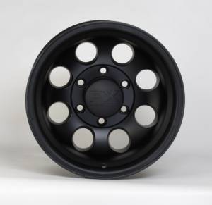 TrailFX - TrailFX 15x10 6x139.7mm 60 Coni Seat Lug -46mm Offset 108.00 CB Cast Alum Matte Black 308-5183B - Image 1