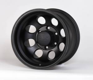 TrailFX - TrailFX 15x10 6x139.7mm 60 Coni Seat Lug -46mm Offset 108.00 CB Cast Alum Matte Black 308-5183B - Image 2