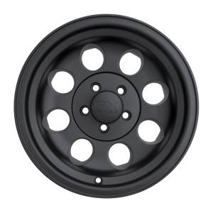 TrailFX - TrailFX 15x7 5x114.3mm 60 Coni Seat Lug -9mm Offset 83.00 CB Cast Alum Matte Black 308-5765B - Image 1