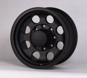 TrailFX - TrailFX 16x8 8x165.1mm 60 Coni Seat Lug -6mm Offset 130.17 CB Cast Alum Matte Black 308-6881B - Image 2