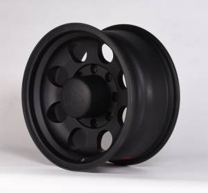 TrailFX - TrailFX 16x8 8x165.1mm 60 Coni Seat Lug -6mm Offset 130.17 CB Cast Alum Matte Black 308-6881B - Image 3