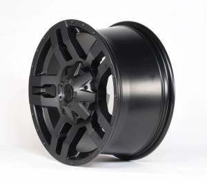 TrailFX - TrailFX 18x9 5x139.7mm 0mm Offset 60 Coni Seat Lug 107.95 CB Cast Alum Satin Black 312895801 - Image 3