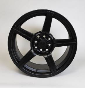 TrailFX - TrailFX 17x8 4x100mm/4x114.3mms 40mm Offset 73.10 CB Cast Alum Matte Black 780-4001-40M - Image 1