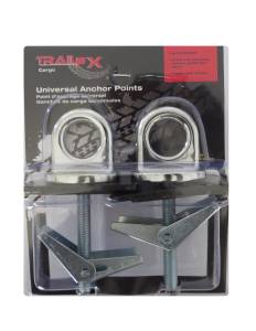 TrailFX - TrailFX Stake Pocket Mount Toggle Bolt Design Chrome Plated Pack Of 2 E10031C - Image 1