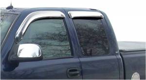 Auto Ventshade (AVS) - Auto Ventshade (AVS) CHROME VENTVISOR - 4PC SIDE WINDOW DEFLECTOR 684044 - Image 2