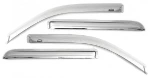 Auto Ventshade (AVS) - Auto Ventshade (AVS) CHROME VENTVISOR - 4PC SIDE WINDOW DEFLECTOR 684443 - Image 1