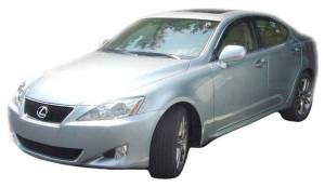 Auto Ventshade (AVS) - Auto Ventshade (AVS) LOW-PROFILE VENTVISR 4PC SMOKE WITH CHROME TRIM 794008 - Image 2