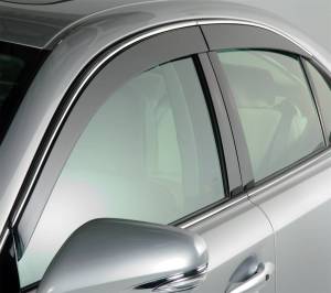 Auto Ventshade (AVS) - Auto Ventshade (AVS) LOW-PROFILE VENTVISR 4PC SMOKE WITH CHROME TRIM 794065 - Image 2