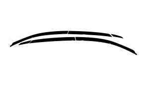 Auto Ventshade (AVS) - Auto Ventshade (AVS) LOW-PROFILE VENTVISR 6PC SMOKE 896001 - Image 1