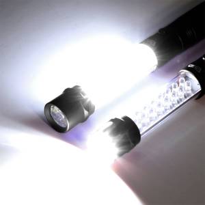 Smittybilt - Smittybilt Flashlight - Gb8 - 8" Led - 3 In 1 Light - Black L-1407BK - Image 3