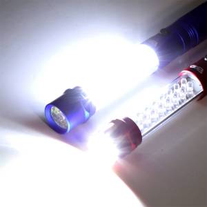 Smittybilt - Smittybilt Flashlight - Gb8 - 8" Led - 3 In 1 Light - Blue L-1407BU - Image 4