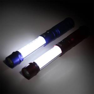 Smittybilt - Smittybilt Flashlight - Gb8 - 8" Led - 3 In 1 Light - Red L-1407RD - Image 2