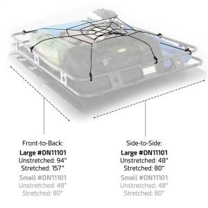 Smittybilt - Smittybilt Large Cargo Rack DN11101 - Image 4