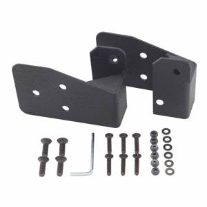 Smittybilt - Smittybilt Mirror Relocation Bracket - Textured Black 8691 - Image 1