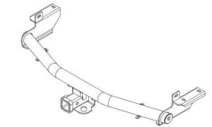 TrailFX - TrailFX Class III 2 In Receiver 3500 Lb Cap/350 Lb Tongue Weight /Structural steel 69526B - Image 2