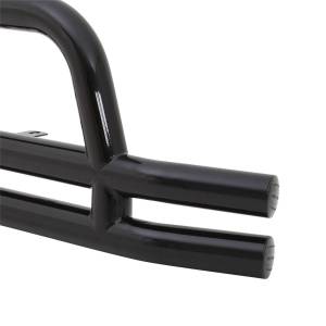 Smittybilt - Smittybilt Tubular Bumper - Front - W/ Hoop - Gloss Black JB48-F - Image 2