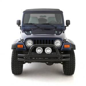 Smittybilt - Smittybilt Tubular Bumper - Front - W/ Hoop - Gloss Black JB48-F - Image 6