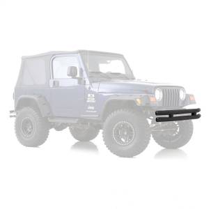 Smittybilt - Smittybilt Tubular Bumper - Front - W/O Hoop - Black Textured JB44-FNT - Image 5