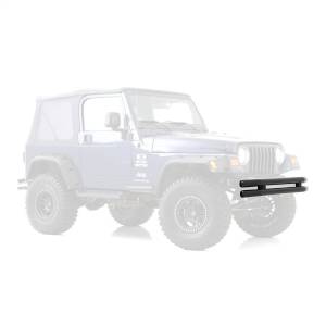 Smittybilt - Smittybilt Tubular Bumper - Front - W/O Hoop - Gloss Black JB44-FN - Image 4