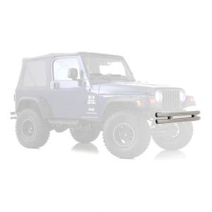 Smittybilt - Smittybilt Tubular Bumper - Front - W/O Hoop - Stainless Steel JB44-FNS - Image 4