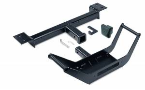 Warn - Warn 9.5xp XD9i XD9 M8 M6 and Tabor 9K Winches Receiver Hitch Mount Black Steel 26370 - Image 1