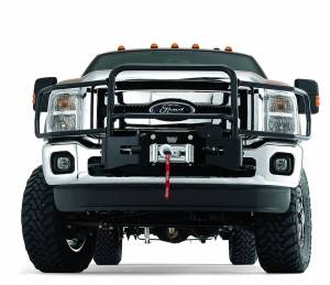 Warn - Warn Short Polished Stainless Steel Brush Guard Skid Plate Step Plate 84790 - Image 3