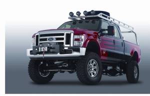 Warn - Warn Tall Polished Stainless Steel Brush Guard Skid Plate Step Plate 81615 - Image 3