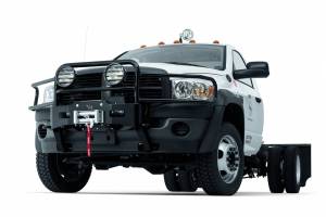 Warn - Warn Without Insert Bars; Powder Coated; Black; Grille Guard Required 81620 - Image 4